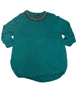 Context Plus Size 3/4 Sleeve Sweater